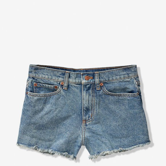 Victoria's Secret PINK High Waist Denim Shorts NWT - Picture 2 of 6